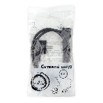 Кабель питания Cablexpert PC-186-1-1M, 1м, Schuko- C13, 3x1кв.мм, черный, с заземлением, пакет, фото2
