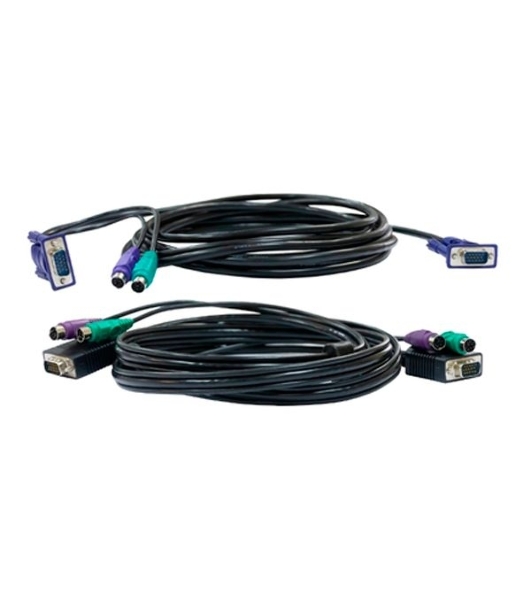 Кабель D-Link DKVM-CB3/A3A KVM длиной 3 м с разъемами PS2