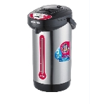 Термопот Centek CT-0080 черный, 3л, 600Вт, 3 способа подачи воды, корпус из нержавеющей стали, фото 1