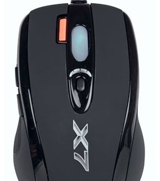 Мышь проводная A4Tech X-710BK черный, 2000 dpi, USB, кнопки - 7