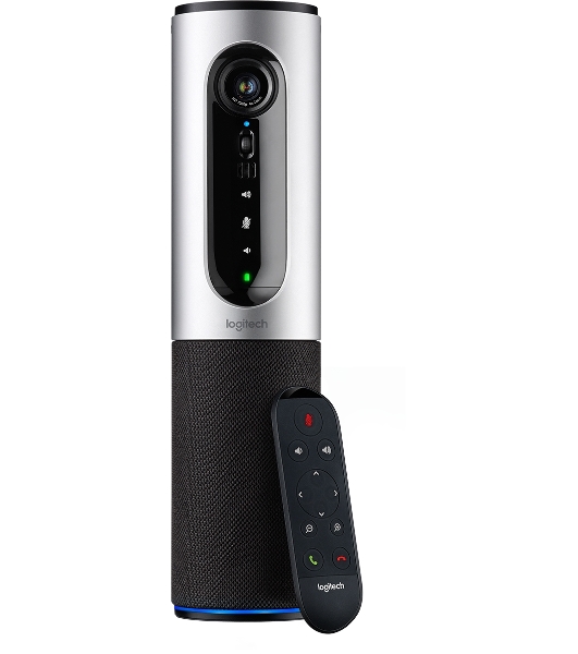 Веб-камера Logitech ConferenceCam Connect 1920x1080, 30 кадр/с, USB, микрофон (2 шт, шумоподавление), автофокус, автоосвещение, серебристый