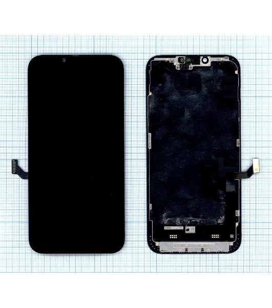 Дисплей (модуль) для Apple iPhone 14 Plus в сборе с тачскрином, черный