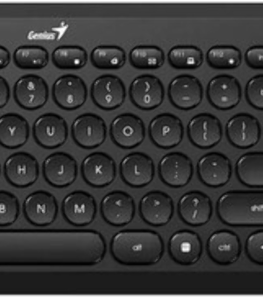 Комплект клавиатура+мышь Genius Luxemate Q8000 беспроводной, USB, 1600 DPI, чёрный