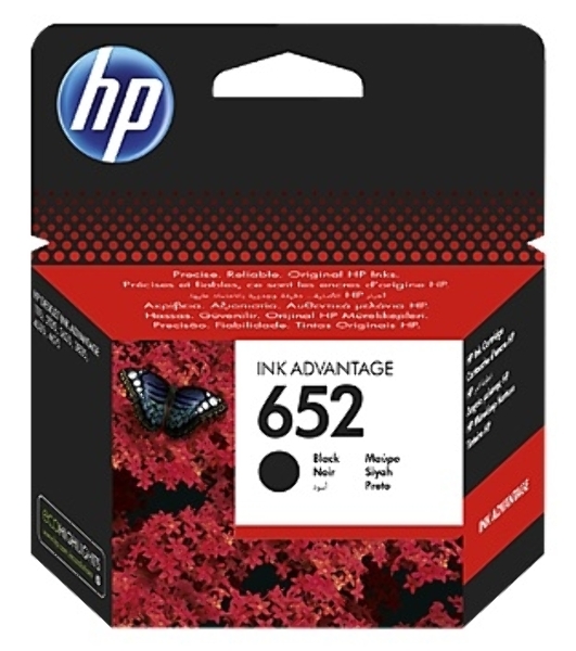 Картридж струйный HP №652 (F6V25AE) черный, 360 стр., для DJ IA 1115/2135/3635/4535/3835/4675