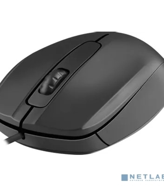 Мышь проводная Defender Alpha MB-507 черный, 1000 dpi, USB, кнопки - 3