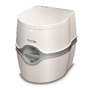 Биотуалет Thetford Porta Potti 565P белый, нижний бак 21л, верхний бак 15л, индикатор заполнения верхнего и нижнего баков, размер 45,8х38,8х45см