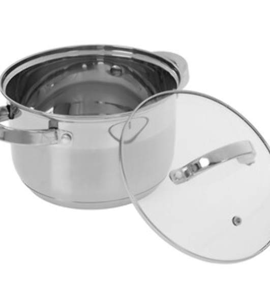 Кастрюля WEBBER BE-111/2 3 л, 18 см, нержавеющая сталь, с крышкой