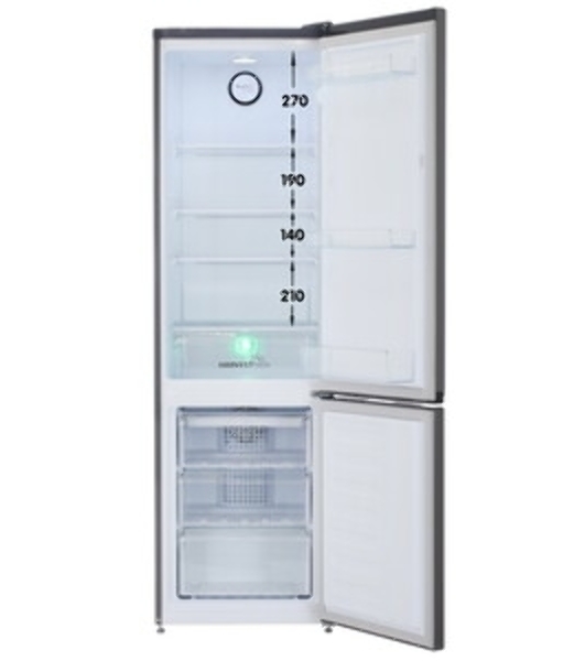 Холодильник Beko B3R0CNK312HG серый двухкамерный 200/76л морозилка снизу, No Frost
