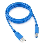 Кабель Gembird CCP-USB3-AMBM-6 USB 3.0 PRO кабель для соед. 1.8м AM/BM позол. контакты, пакет, фото 1
