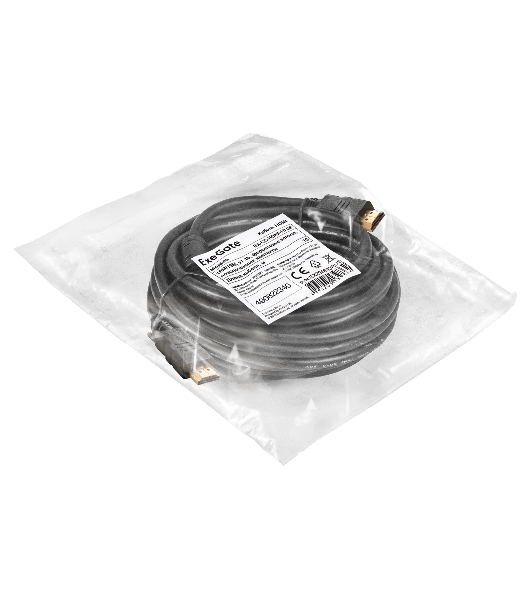 Кабель HDMI ExeGate EX-CC-HDMI-10.0F (19M/19M, 10м, v1.4b, ферритовые кольца, позолоченные контакты)