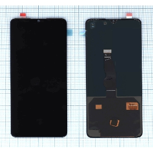 Дисплей для Huawei P30 в сборе с тачскрином (TFT) черный