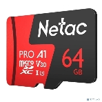 Флеш карта MicroSD card Netac P500 Extreme Pro 64Gb, retail version w/o SD adapter, фото8
