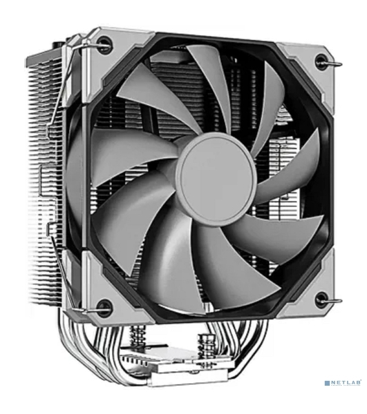 Кулер Cooler ID-Cooling SE-214-XT BASIC черный/серебристый 120мм алюминий+медь 1800rpm 27db 4-pin 180W 150мм