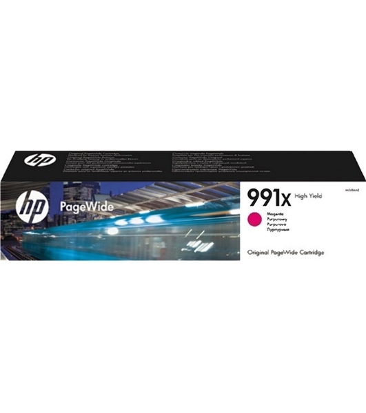 Картридж струйный HP 991X пурпурный PageWide Cartridge