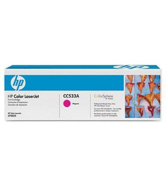 Картридж лазерный HP CC533A пурпурный LJ CP2025/CM2320 (2800 стр.)