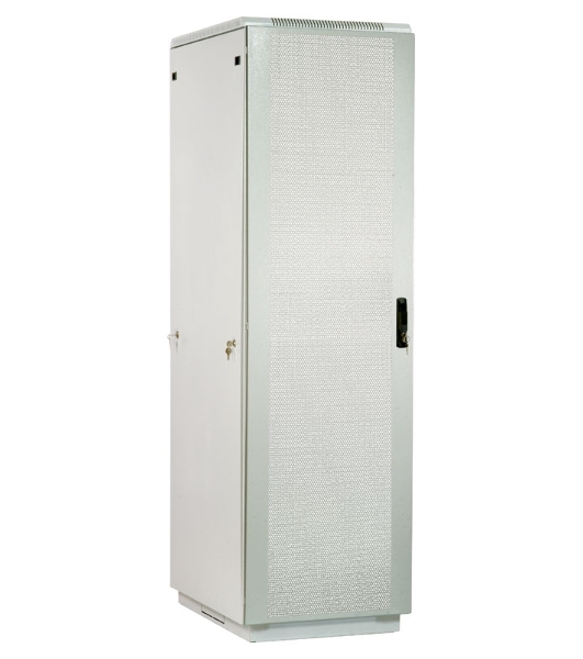 Шкаф коммутационный ЦМО ШТК-М-42.8.8-4ААА 42U 800x820 мм пер. дв. перфор. задн. дв. стал. лист 2 бок. пан. 500 кг белый