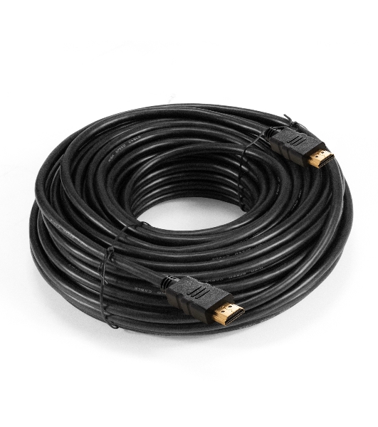 Кабель HDMI ExeGate EX-CC-HDMI-20.0F (19M/19M, 20м, v1.4b, ферритовые кольца, позолоченные контакты)
