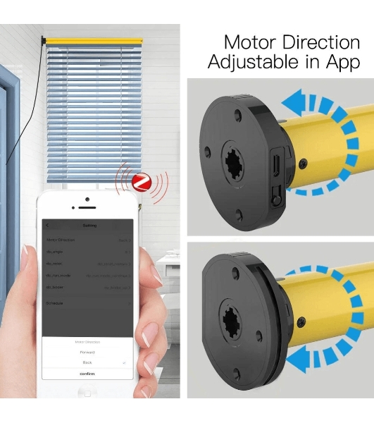 Привод MOES Motor ZC-AM25, Zigbee, DC 5В, 1600 мА
