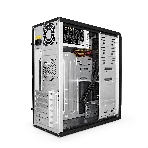 Компьютерный корпус Miditower ExeGate CP-601 Black, ATX, (CP450W, 80мм), 2хUSB, Audio, фото7