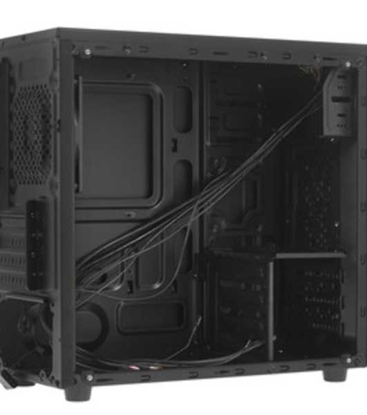 Компьютерный корпус MiniTower Deepcool MATREXX 30 SI черный mATX без БП (DP-MATX-MATREXX30-SI)