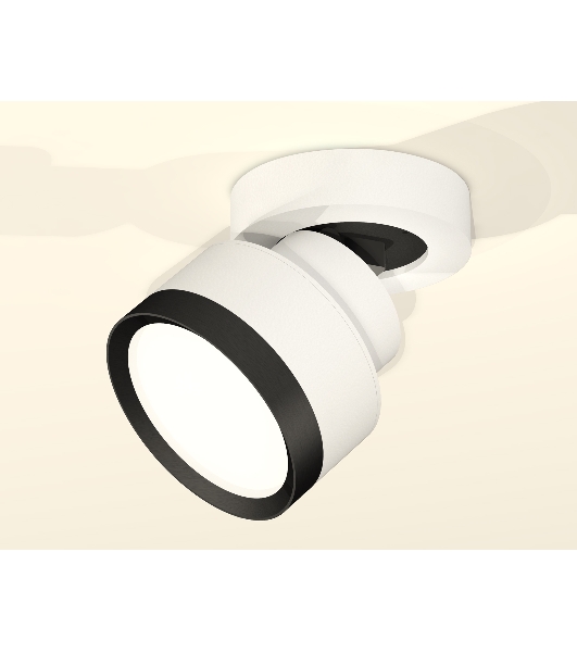Светильник Ambrella Light XM8101002 SWH/PBK белый песок/черный полированный GX53 (A2228, A2105, C8101, N8113)