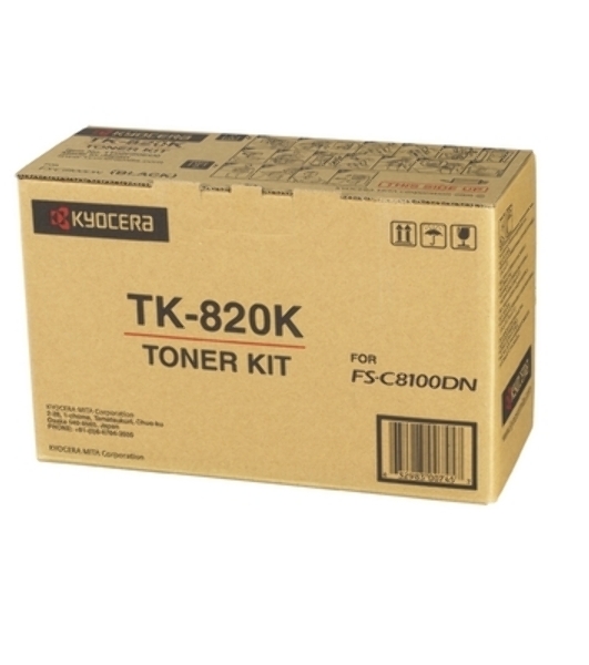 Картридж лазерный Kyocera-Mita TK-820C голубой для FS-C8100DN 7000 стр.