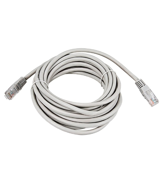 Коммутационный шнур Rexant патч-корд U/UTP RJ45-RJ45, cat.5e, PVC серый, 3м