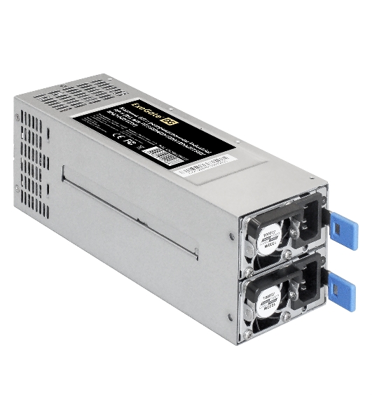 Блок питания серверный 2U Redundant 2x1000W ExeGate EX292323RUS Industrial-RTS1000 (APFC, КПД 94% (80 PLUS Platinum), 4 см fan, 24pin, 2x(4+4)pin, 2PCIe, 2SATA, 6IDE, Cable Management)
