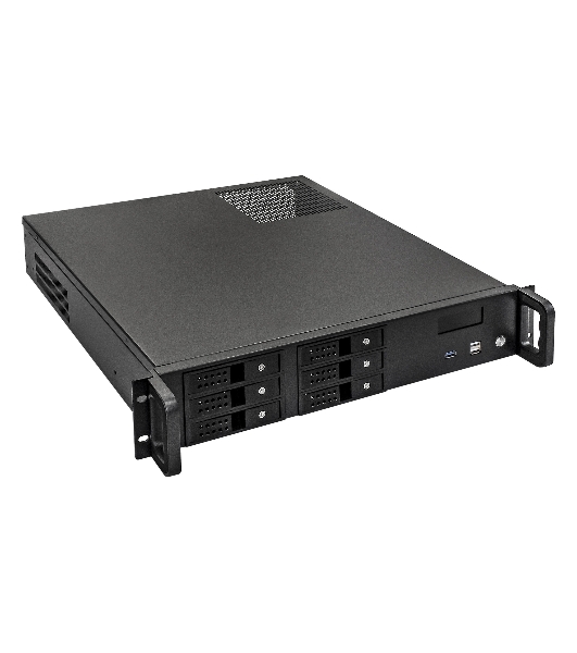 Серверный корпус ExeGate Pro 2U480-HS06 (RM 19', высота 2U, глубина 480, БП 900ADS, 6xHotSwap, USB)