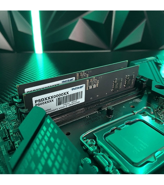 Оперативная память Patriot Signature, DDR5, 16GB (1x16 GB), 5600 MHz, CL46, DIMM