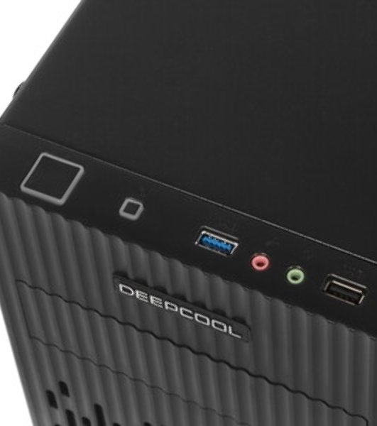 Компьютерный корпус MiniTower Deepcool MATREXX 30 SI черный mATX без БП (DP-MATX-MATREXX30-SI)