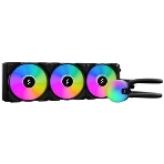 Система жидкостного охлаждения для ПК/Water Cooling System Fractal Design Lumen S36 V2 RGB (200W, 360mm, Black, ARGB/Fans: 3x120mm, 56CFM, 33.2dBA, 2000RPM/Pump height 67mm, 22dBA, 4000RPM, Rad thickness 27mm/S: 1851, 1700, 1200, 115X, 2011, 2066, AM5, AM4), фото9