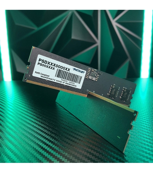Оперативная память Patriot Signature, DDR5, 16GB (1x16 GB), 5600 MHz, CL46, DIMM