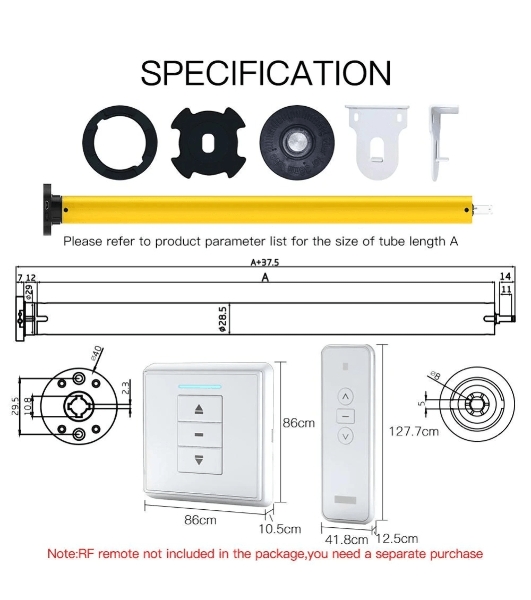 Привод MOES Motor ZC-AM25, Zigbee, DC 5В, 1600 мА