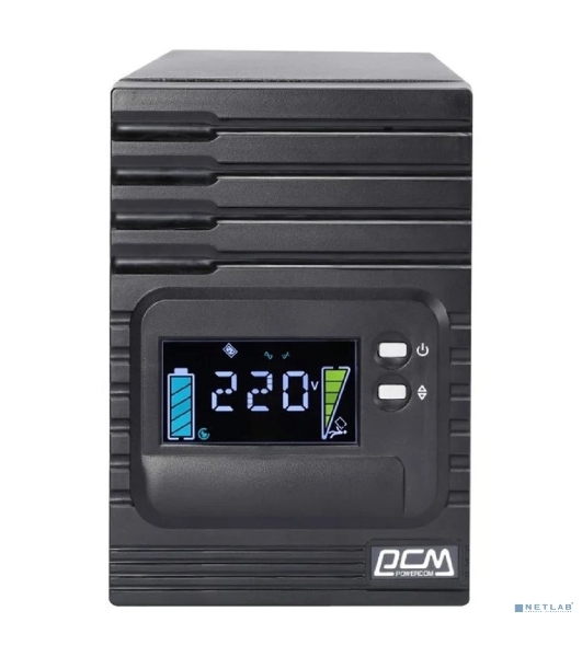 Источник бесперебойного питания Powercom Smart King Pro+ SPT-1500-II LCD 1200Вт 1500ВА черный