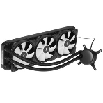 Система жидкостного охлаждения для ПК/Water Cooling System Fractal Design Lumen S36 V2 RGB (200W, 360mm, Black, ARGB/Fans: 3x120mm, 56CFM, 33.2dBA, 2000RPM/Pump height 67mm, 22dBA, 4000RPM, Rad thickness 27mm/S: 1851, 1700, 1200, 115X, 2011, 2066, AM5, AM4), фото8