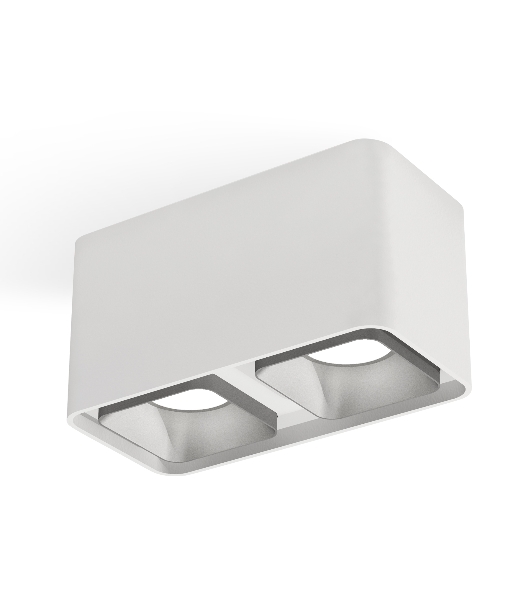 Светильник Ambrella Light XS7850003 SWH/SSL белый песок/серебро песок MR16 GU5.3 (C7850, N7703)