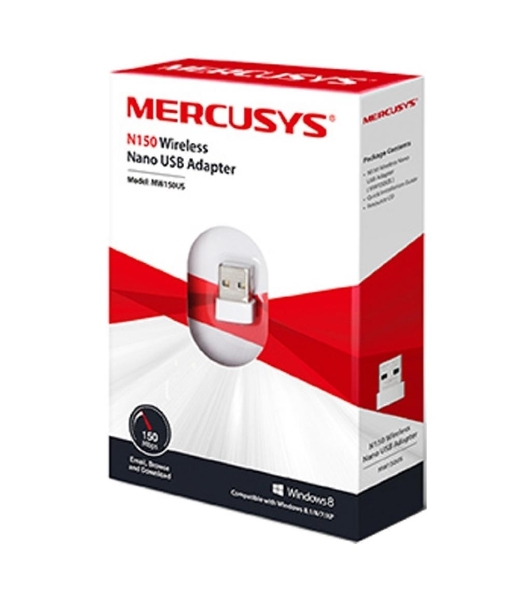 Адаптер Mercusys MW150US N150 Nano Wi-Fi USB-адаптер
