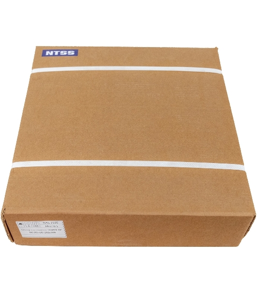 Шкаф коммутационный NTSS (NTSS-SOHO5U) настенный 5U 520x140 мм пер. дв. стекл несъемн. бок. пан. 80 кг белый IP20