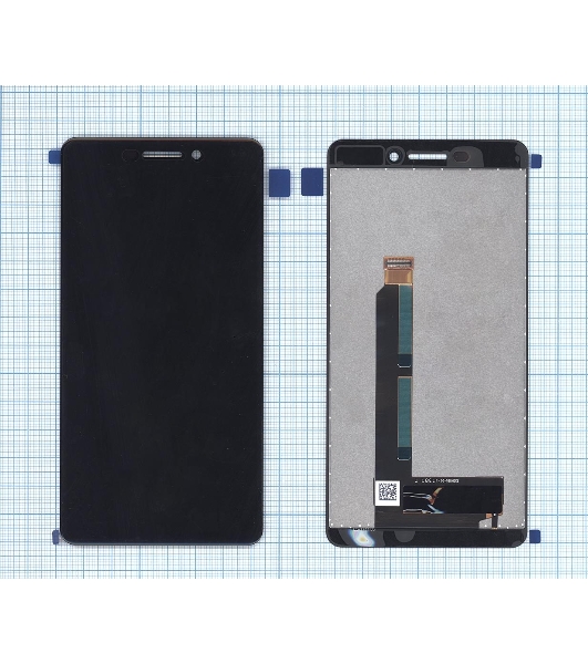 Дисплей для Nokia 6.1 черный