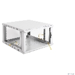 Шкаф телеком. настенный разборный 6U (600х650) дверь металл (ШРН-Э-6.650.1), фото12