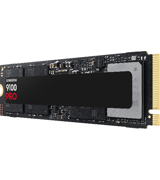 Накопитель SSD 1Tb Samsung 9100 PRO, M.2, PCI-E 5.0 x4, TLC 3D NAND [R/W - 14800/13400 Mb/s]