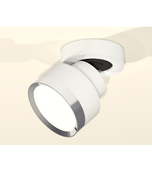 Светильник Ambrella Light XM8101003 SWH/PSL белый песок/серебро полированное GX53 (A2228, A2105, C8101, N8118)