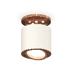 Светильник Ambrella Light XS7401140 SWH/PPG белый песок/золото розовое полированное MR16 GU5.3 (N7930, C7401, N7005), фото4