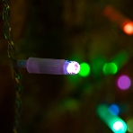 Гирлянда Neon-night 'Светодиодный Дождь' 2х1,5м, прозрачный провод, 230 В, диоды RGb, 300 LED свечение с динамикой при приобретении контроллера 245-907, фото2