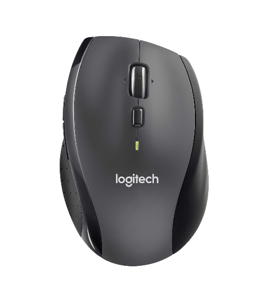 Мышь беспроводная Logitech M705 черный, 1000 dpi, радиоканал, USB, кнопки - 7