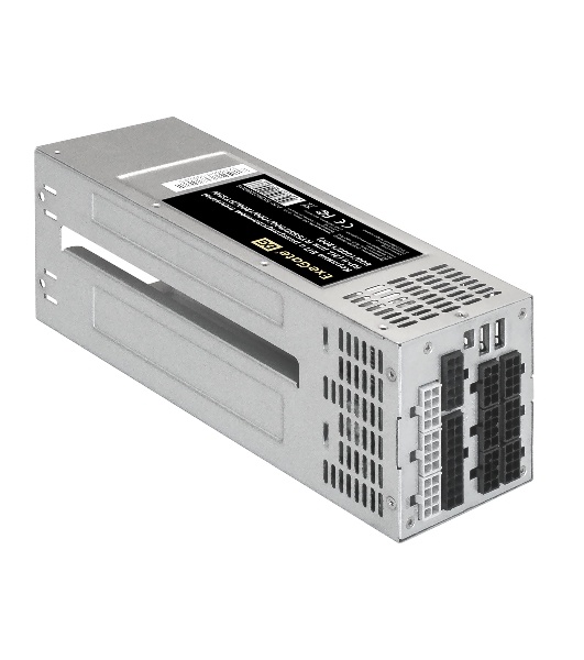 Блок питания серверный 2U Redundant 2x1000W ExeGate EX292323RUS Industrial-RTS1000 (APFC, КПД 94% (80 PLUS Platinum), 4 см fan, 24pin, 2x(4+4)pin, 2PCIe, 2SATA, 6IDE, Cable Management)