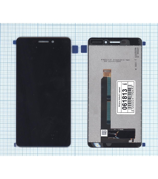 Дисплей для Nokia 6.1 черный