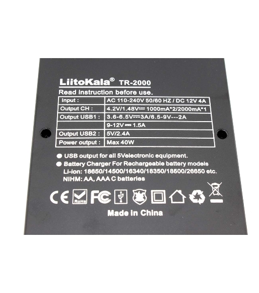 Зарядное устройство Liitokala Lii-TR-2000