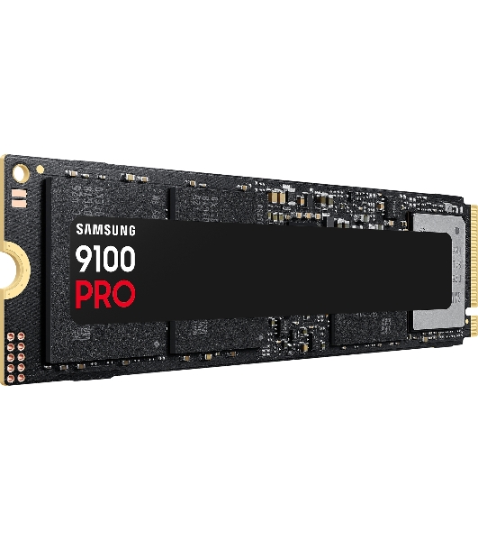 Накопитель SSD 1Tb Samsung 9100 PRO, M.2, PCI-E 5.0 x4, TLC 3D NAND [R/W - 14800/13400 Mb/s]